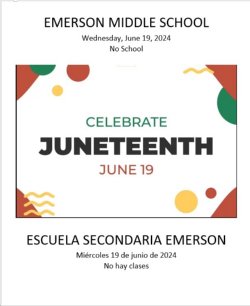 June 19th Holiday Flyer No School ENG & SPAN